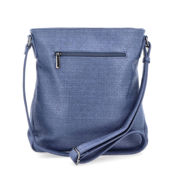 stylová kabelka velikosti A4 tmavě modrá